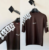 DROP SHOLDER TEE SHIRT